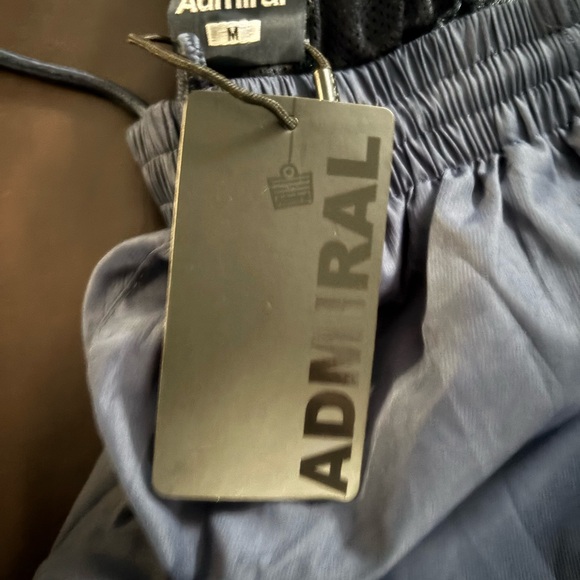 Admiral Brand Men’s Truck Sport Pants Medium Navy Blue elastic waistband - Picture 10 of 11